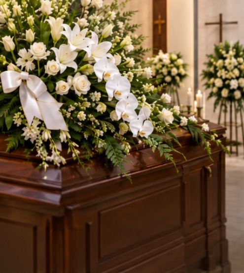 Servicio de flores para funeral